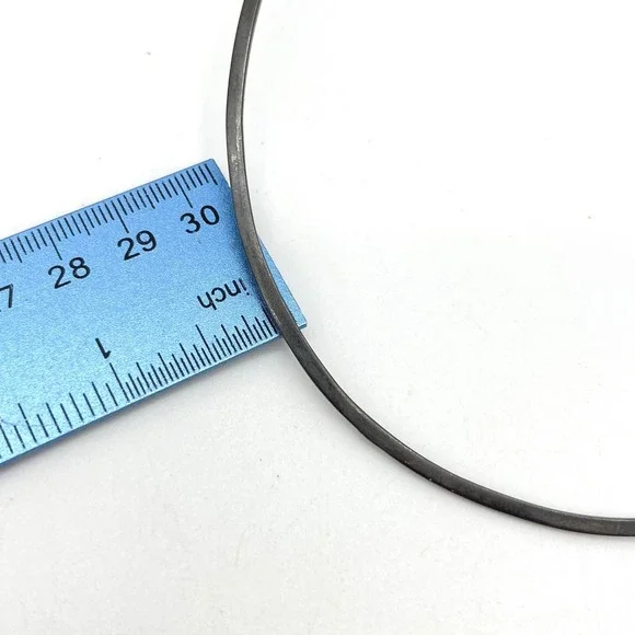 Sterling Silver 925 Mexico Collar Necklace Choker Minimalist - Picture 8 of 8